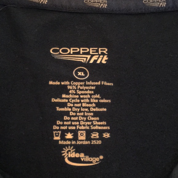 Copper Fit long sleeve performance tee NEW - Picture 4 of 6